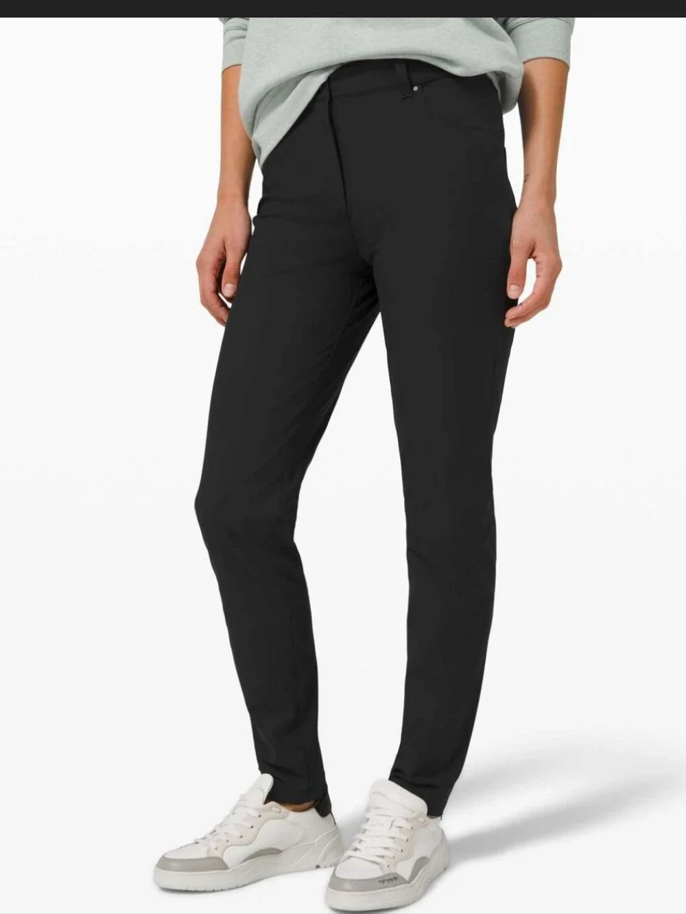 Lululemon City Sleek Slim-fit High Rise Pant Black size 30 / 10